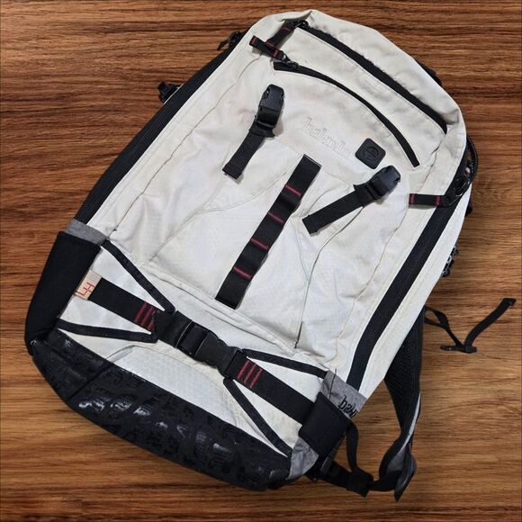 Bakoda Cream and Black Snowboard Travel Outdoor Backpack